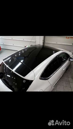 Автовинил плёнка чёрная глянцевая для крыш