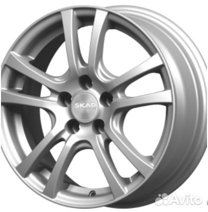 R15 5x100 6J ET38 D57,1 Скад Дели селена