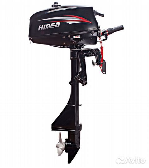 В упаковке новый лодочный мотор Hidea HD 3 FHS