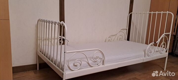 Детская кровать IKEA раздвижная сундвик