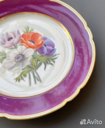 Тарелка Франция 19 век