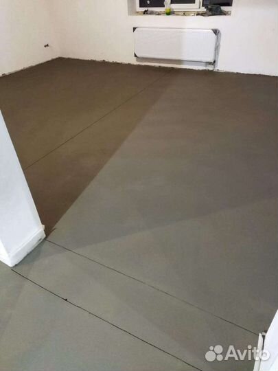 Полусухая стяжка пола