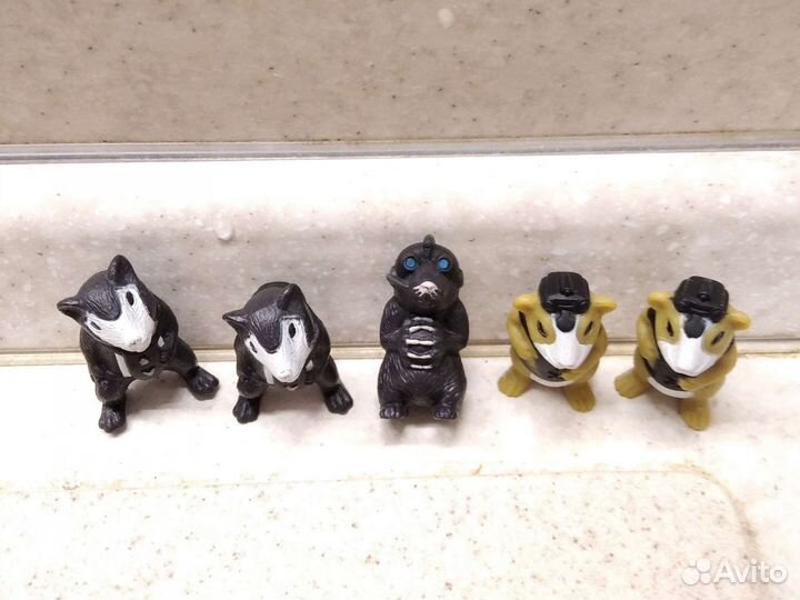 Игрушки из киндера 90х,5 шт.в наличии