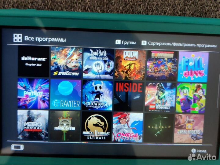 Портативная игровая приставка nintendo switch