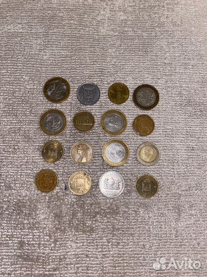 Монеты из разных стран(самовывоз)