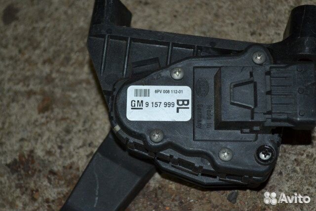 Педаль газа электронная Opel