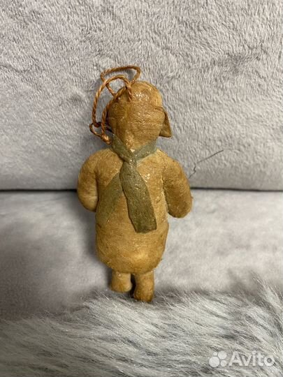 Ватные елочные игрушки СССР