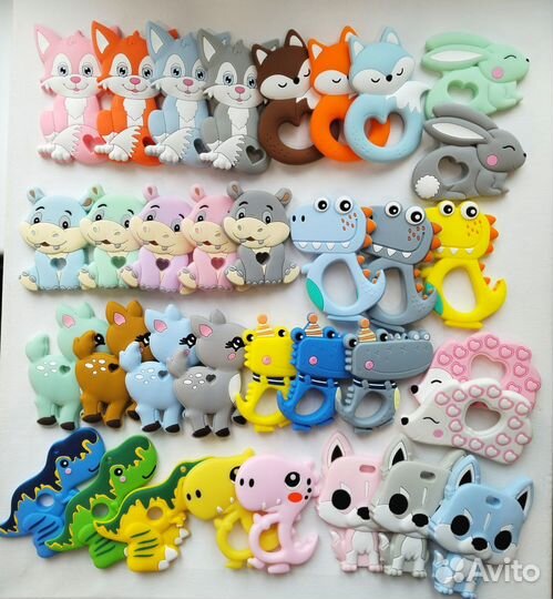 Грызунки, держатели для соски