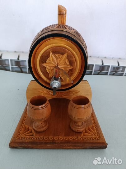 Бочонок деревянный СССР