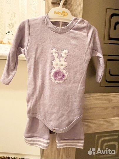 Костюм тройка для девочки 74