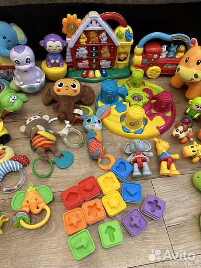 Развивающие интерактивные игрушки от 0 до 3 лет