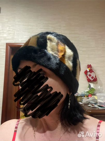 Шапка из меха морского котика
