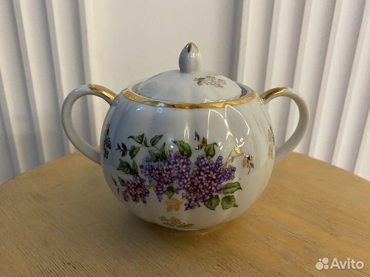 Сервиз чайный Сирень Дулево 1963 год