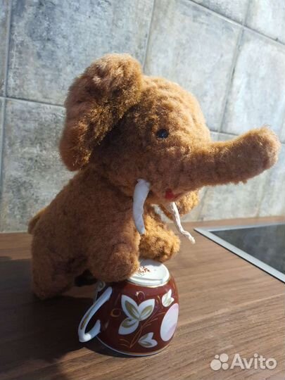 Мягкие игрушки СССР. Слоник Слон