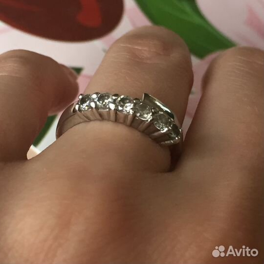 Серебряное кольцо 925 пробы