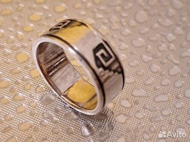 Кольцо серебряное 18 размера