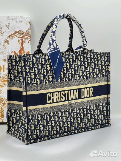 Сумка шопер Christian Dior Book Tote/кристиан диор