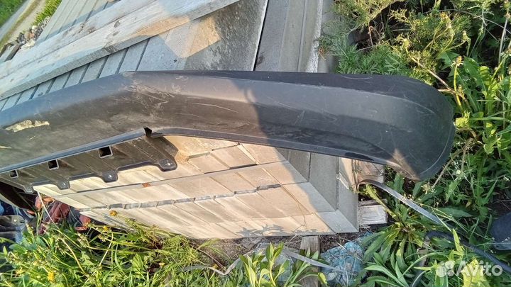 Фольксваген тигуан юбка переднего бампера