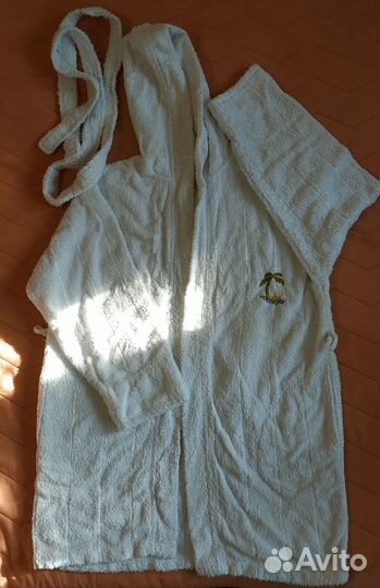 Халат банный женский махровый