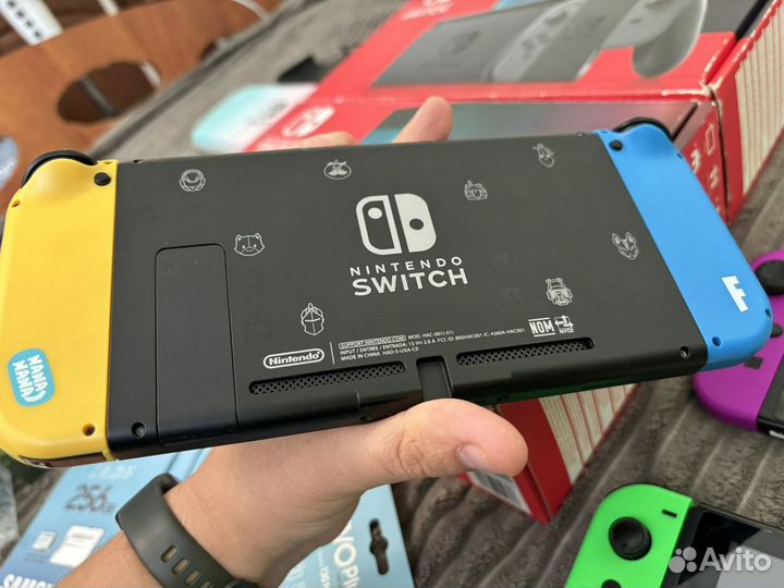 Nintendo switch rev 2, прошита, много игр