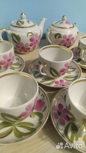 Чайный сервиз СССР Вербилки