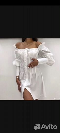 Платье рубашка