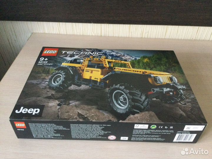 Lego Technic 42122 Jeep Wrangler Новый Оригинал