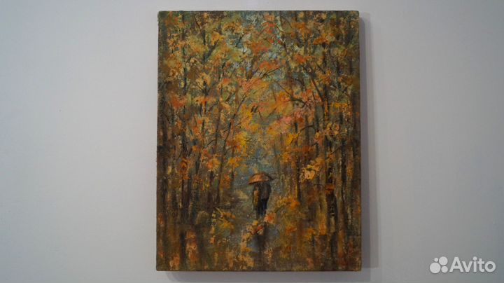 Картина маслом на холсте пейзаж