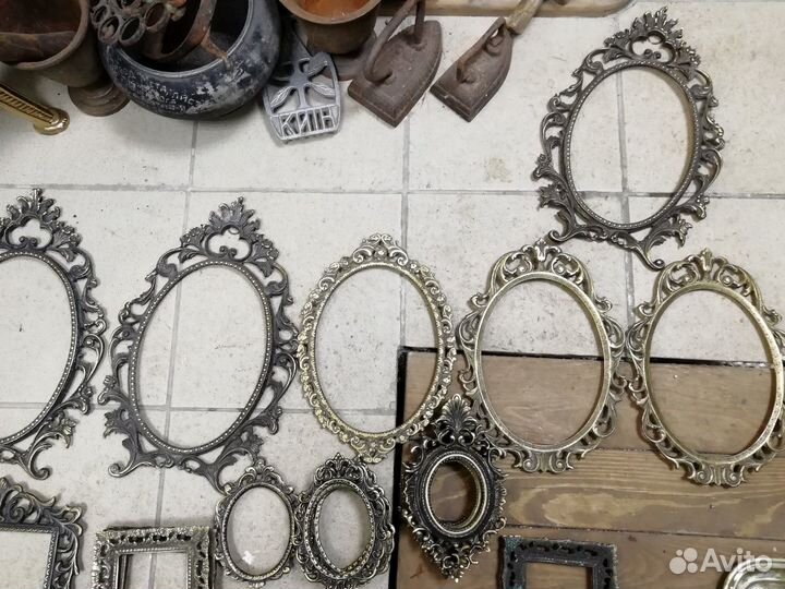 Рамка для фото Бронза. Винтажные