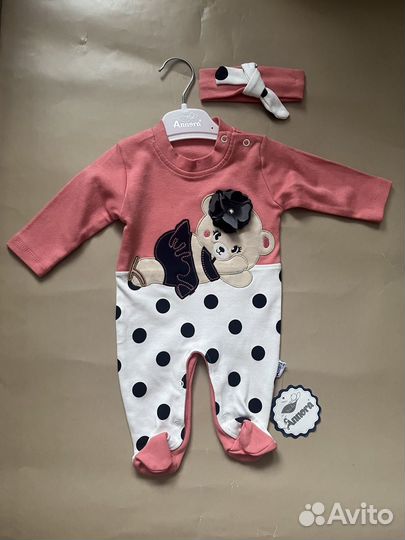 Одежда новая для новорожденой девочки 50-62