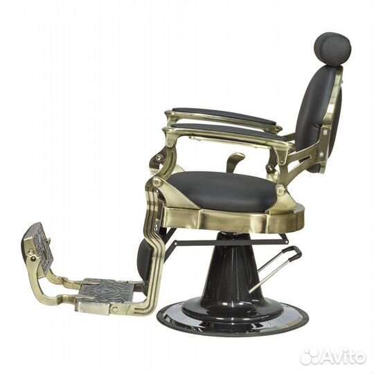 Кресло мужское барбер Ричард полированный каркас м