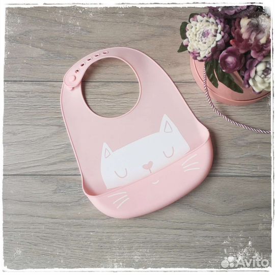 Силиконовые слюнявчики. Нагрудник силиконовый