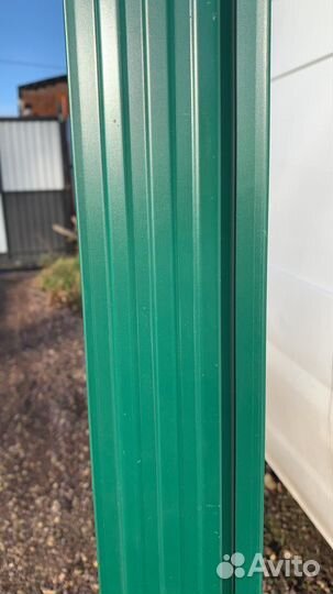 Евроштакетник, П-образый, Полугруглый