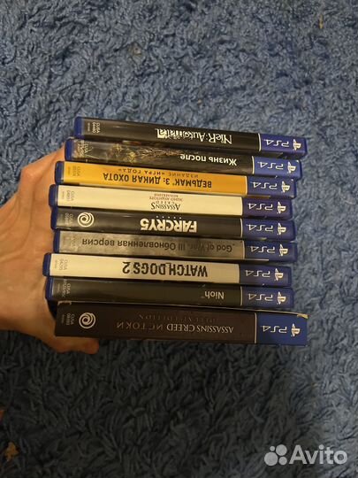 Игры для приставки ps4 (диски)