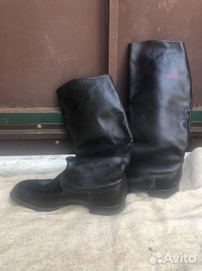 Сапоги военные хромовые. ссср. Североход