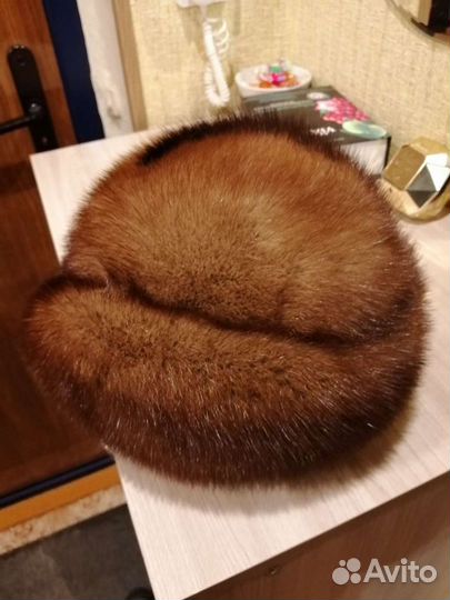 Шапка норковая женская