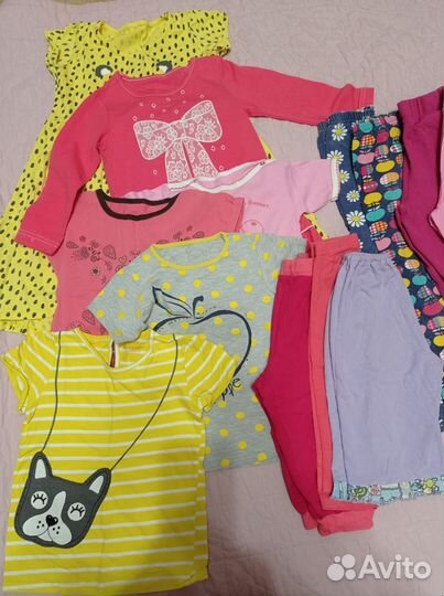 Вещи пакетом на девочку