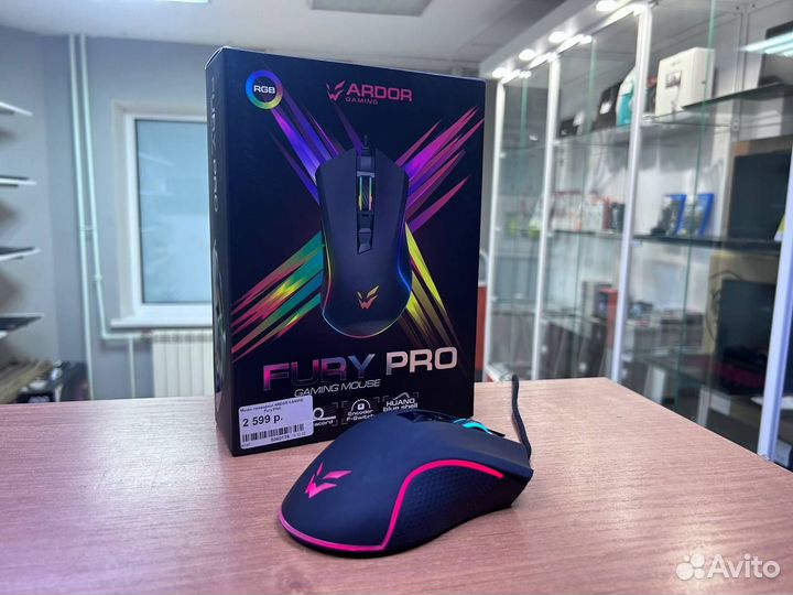 Игровая мышь ardor gaming Fury PRO чек