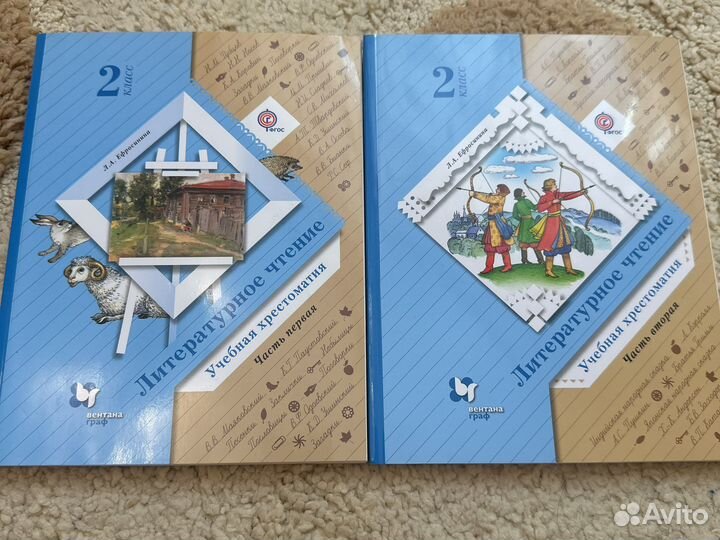Литературное чтение 2 класс ефросинина
