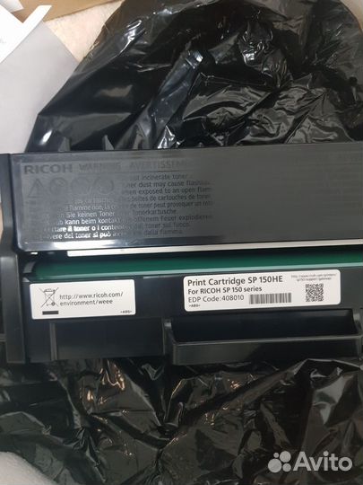 Тонер катридж Ricoh sp150le