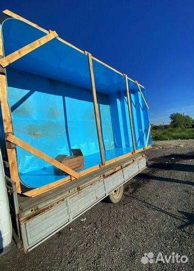 Полипропиленовый бассейн 7м*3м*1,5м