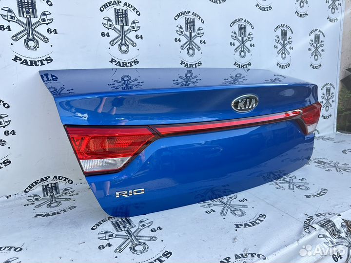 Крышка багажника Kia Rio 4 Оригинал в сборе 2020