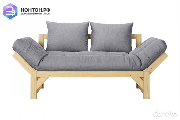 Диван кушетка Амбер светло-серый