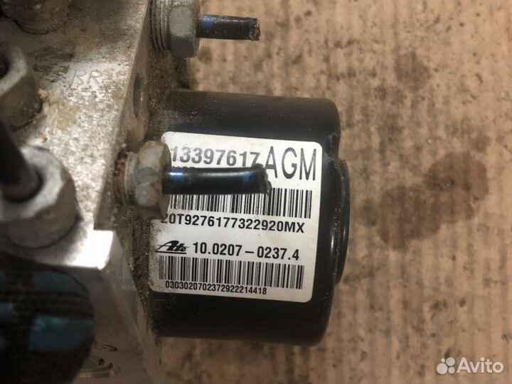 Chevrolet cruze блок абс