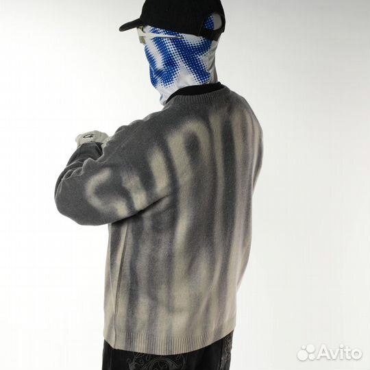Supreme Свитер Blurred Новый 3 цвета
