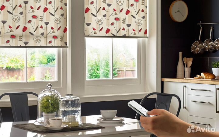 Рулонные шторы с замером и монтажом