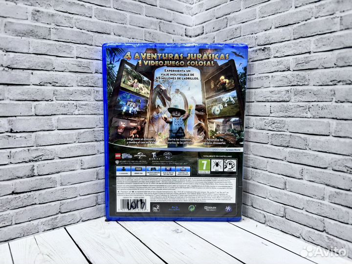 Lego Jurassic World (Новый диск) PS4