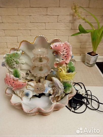 Декоративный фонтанчик б.у