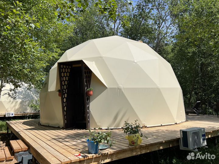 Купольный шатер под павильон, ангар, кафе