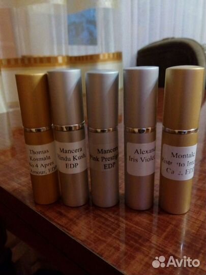 Отливанты, парфюм, туалетная вода
